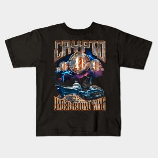 Crypto Underground King Kids T-Shirt